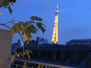 Tour Eiffel vue de la terrasse 