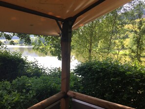 Udsigt fra balkon