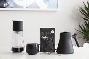 Coffee and/or coffee maker