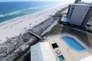 Perdido Sun Unit 1002 Balcony View of Pool Area