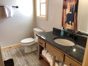 Heated tile floors!
