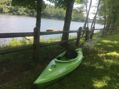 PrimeCatskills-LakeEstate-Pool-HotTub-FirePit-Kayak