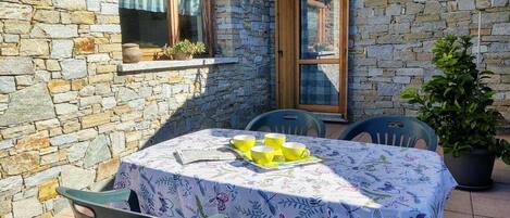 Table, Furniture, Property, Building, Plant, Window, Chair, Flowerpot, Azure, Houseplant