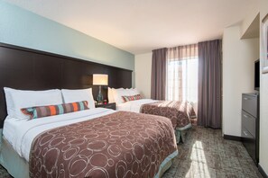 Get a peaceful night sleep in our cozy bedroom.