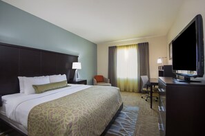 Drift to sleep in a comfortable bed after a wonderful day outside.
