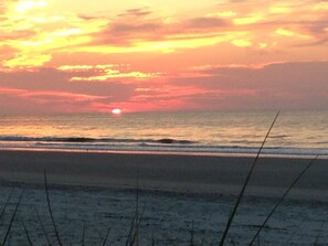 sunrise on the beach