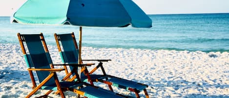 FREE Seasonal beach chair service provided