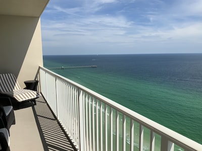 Tidewater 2715, Stunning 27th Floor! Beach Chairs included, Gulf Front 1 Bedroom