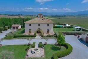 Aerial view of Villa Michelangelo