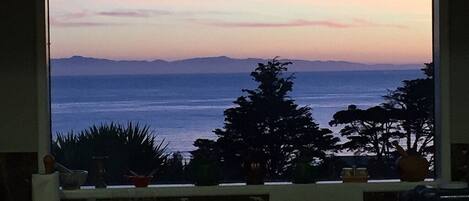 View from kitchen window