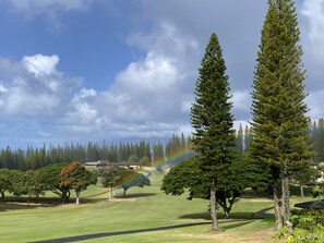 Rainbows frequently from our lanai 
