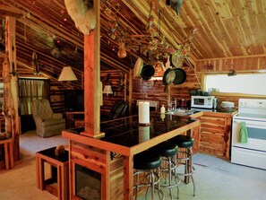 Kitchen and dining area 