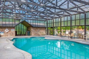 An indoor pool for year-round swimming - Because Mountain Mist is located in Hidden Springs Resort, when you stay here you can swim any time of year in its indoor pool.