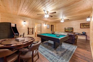 Game Room - Rack ‘em - If you don’t know how to play pool, here’s your chance to learn!