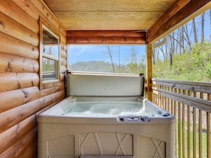 Bain à remous extérieur