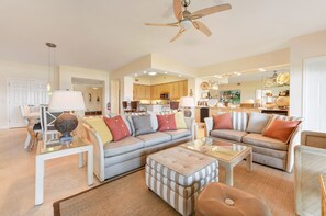 Living Room with Balcony Access