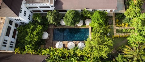 Swimming pool view 