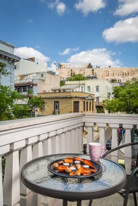 Το ζεστό διαμέρισμα της Ακρόπολης - μοναδική θέα