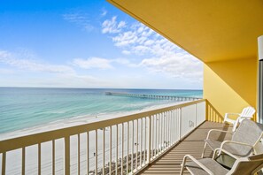 Spacious Balcony with Incredible Views