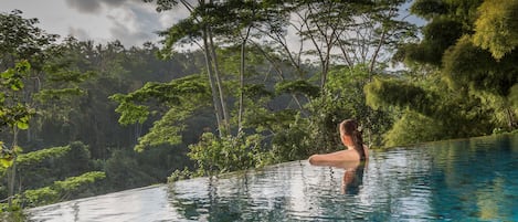 View from the infinity pool