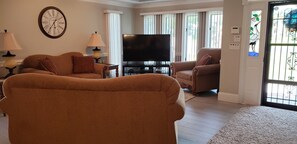 Main living room in front of house. 