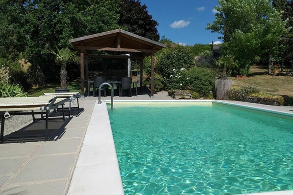 Water, Plant, Property, Swimming Pool, Tree, Nature, Shade, Sky, Botany, Cloud