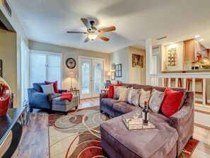 Living Area - Sleeper Sofa