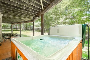 Bubbelpool utomhus