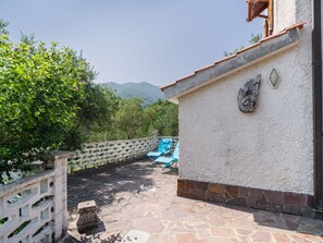 Gebirge, Flagstone, Balkon, Grat, Zaun, Hazienda