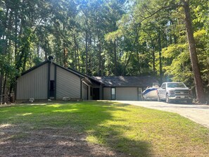 Front of house. 
