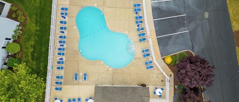 Community Pool- just steps from the condo