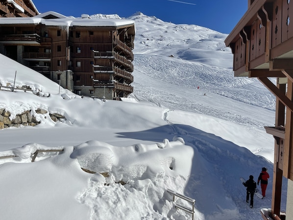 Neige fraîchement tombée le 12 Decembre 2021