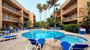 Building, Hotel, Resort, House, Pool