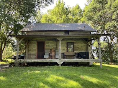 Authentic Log Cabin: The Den