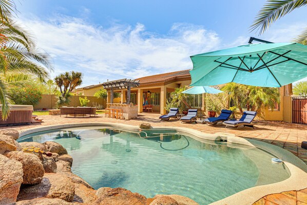 Goodyear Vacation Rental | 3BR | 2BA | 2,700 Sq Ft | Step-Free Access