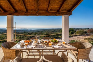 Terrace with spectacular views