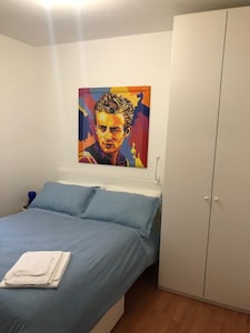 Apartamento cuenta con aire acondicionado, 1 dormitorio