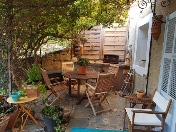 Terrasse - Espace barbecue