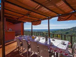 Sky, Furniture, Chair, Table, Shade, Wood, Leisure, Tree, Landscape, Outdoor Furniture