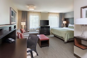 Fall asleep in our cozy bedroom.