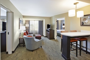 You will love the open living area.