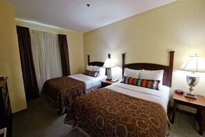 Get a peaceful night sleep in our cozy bedroom.