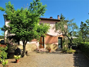Pflanze, Himmel, Gebäude, Blumentopf, Fenster, Haus, Grundstueck, Baum, Nachbarschaft, Schatten