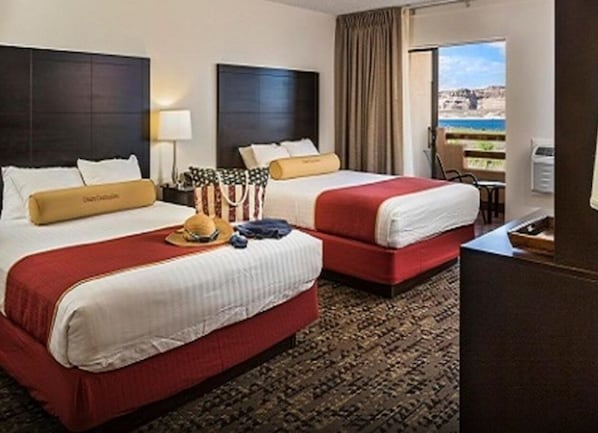 Unit with 2 Queen Beds
