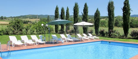 Acqua, Cielo, Pianta, Piscina, Azzurro, Albero, Shade, Materiale Composito, Mobili Da Esterno, Immobiliare