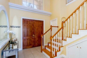 Magic Sunset Entrance and Staircase