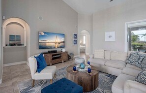 Smart TV and Split Floor Plan