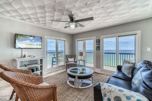 Living Room - Garnished with Gulf Views