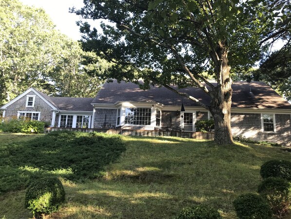 Back of House Facing Vineyard Sound