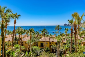 Enjoy incredible sunrises every morning from your private balcony